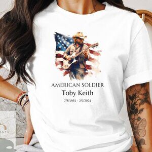 Toby Keith Tribute American Soldier Memorial Country Shirt 93